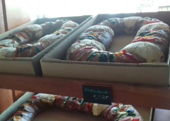 Nada detiene tradicional llegada de la Rosca de Reyes