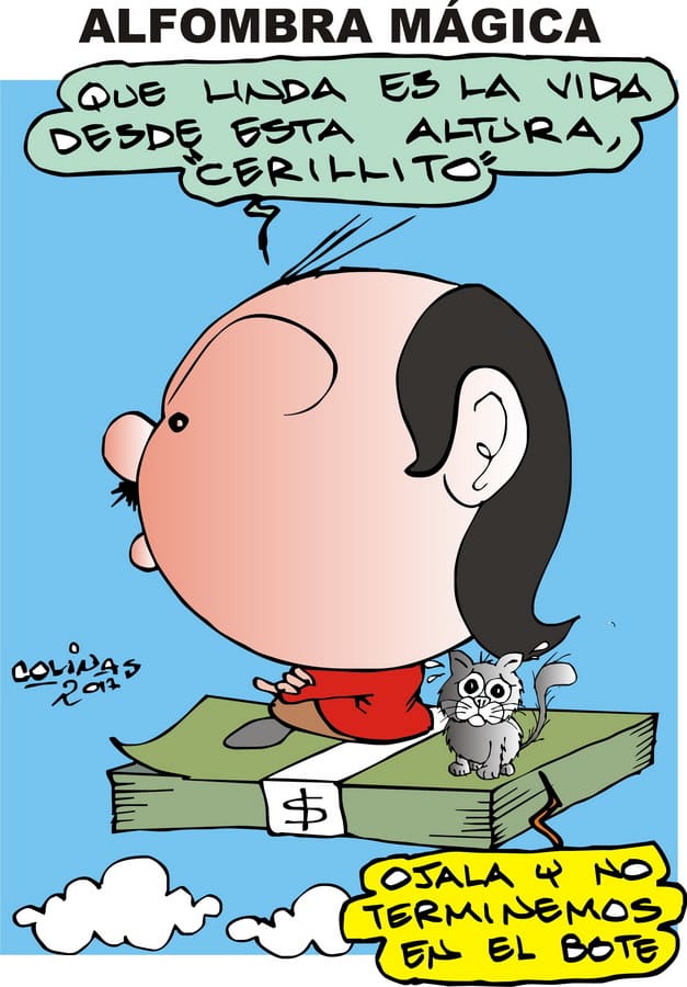 COLINAS: Alfombra mágica