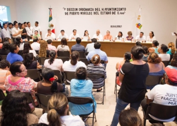 Respaldo total del Cabildo al  Plan Municipal de Desarrollo de Puerto Morelos 2016-2018
