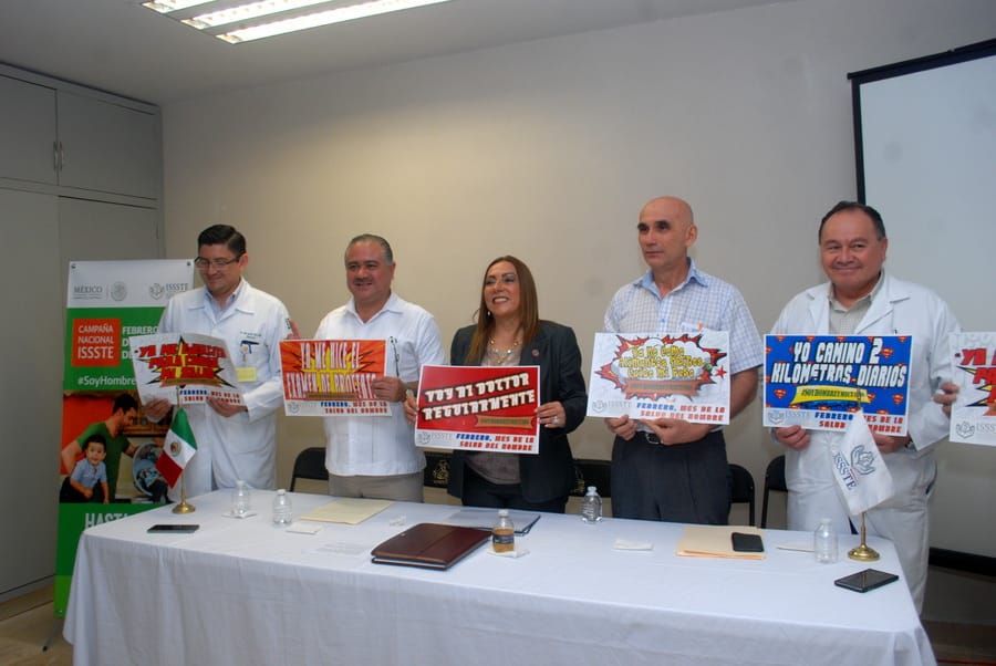 Por primera ocasión, instrumenta el ISSSTE la campaña “Febrero, mes de la salud del hombre”: Cora Amalia