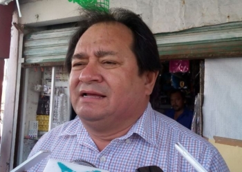 Antorchistas se manifiestan en Bacalar