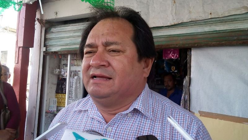 Antorchistas se manifiestan en Bacalar