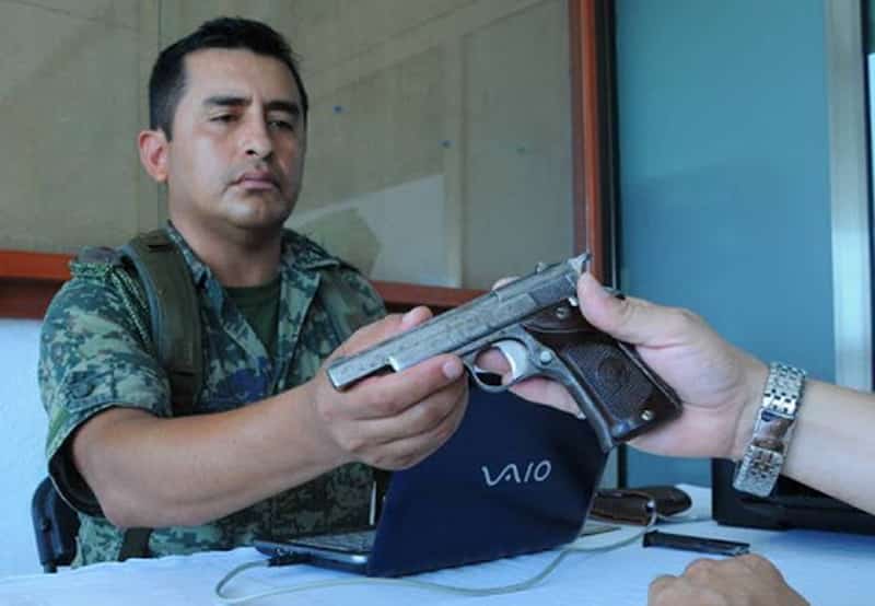 En puerta programa de canje de armas en la capital del Estado