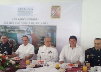 Conmemoran en Chetumal 104 Aniversario del Ejército Mexicano