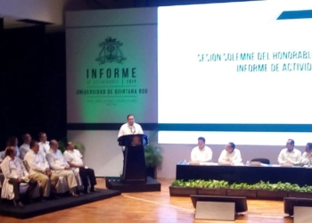 Ángel Rivero Palomo y su “florido” 2do. Informe de Actividades