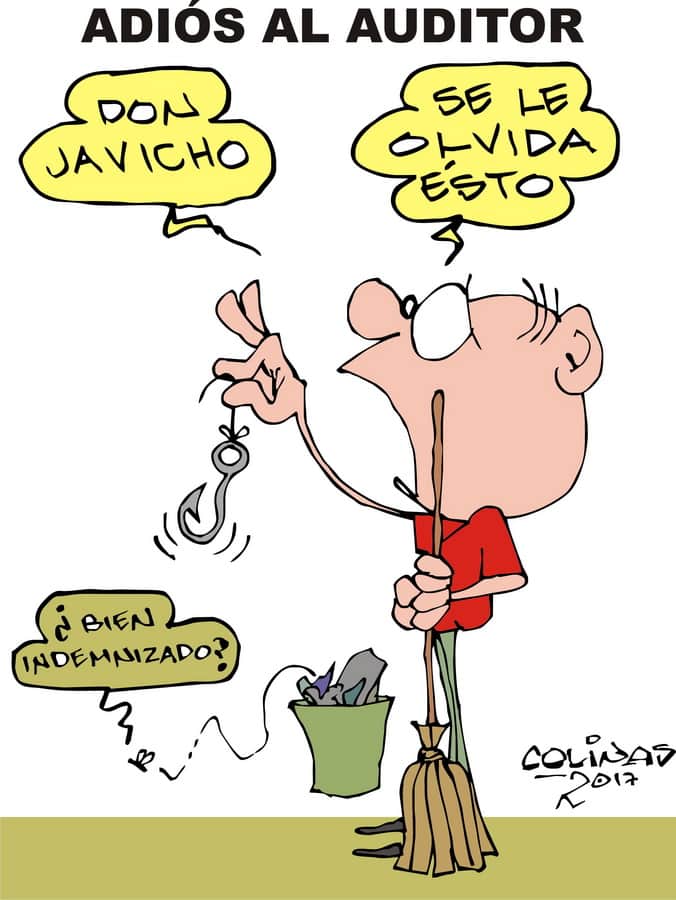 COLINAS: Adiós al auditor