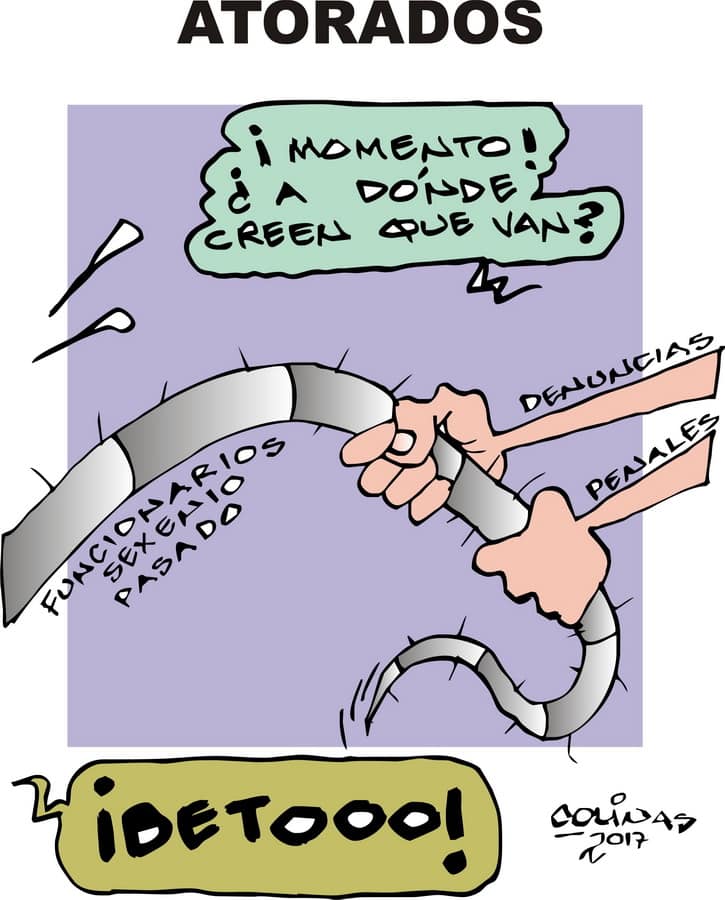 COLINAS: Atorados