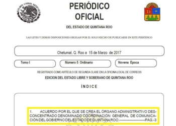Desaparece la Unidad Vocero del Gobierno del Estado