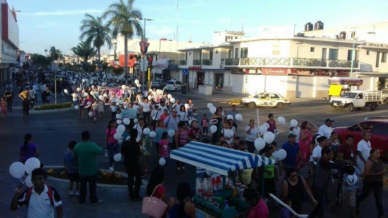 Chetumaleños respaldan a padres de Sahirely para castigar negligencia médica del IMSS