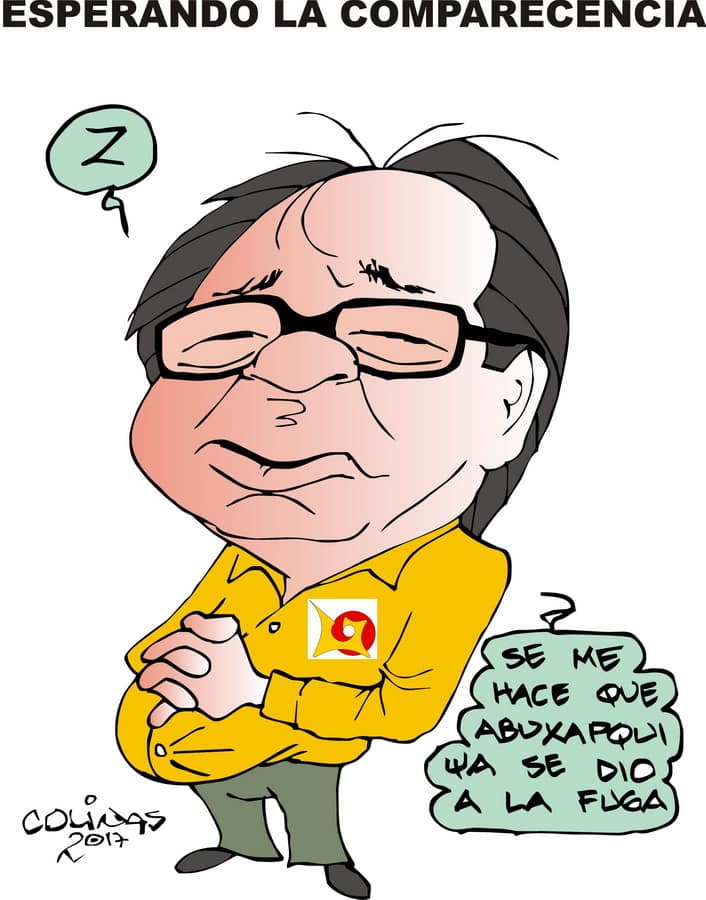 COLINAS: Esperando la comparecencia