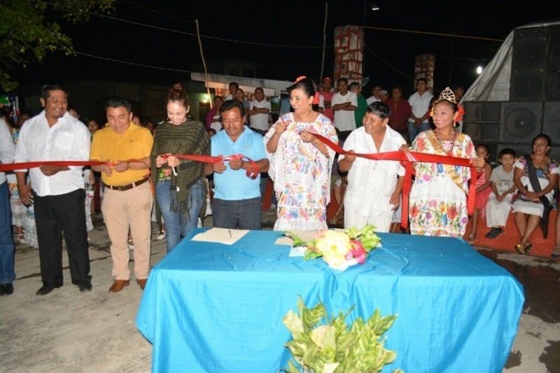 Inaugura Paoly Perera Edición número 50 de la fiesta de Tepich