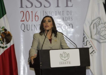 Rinde Cora Amalia informe de actividades 2016 del Issste