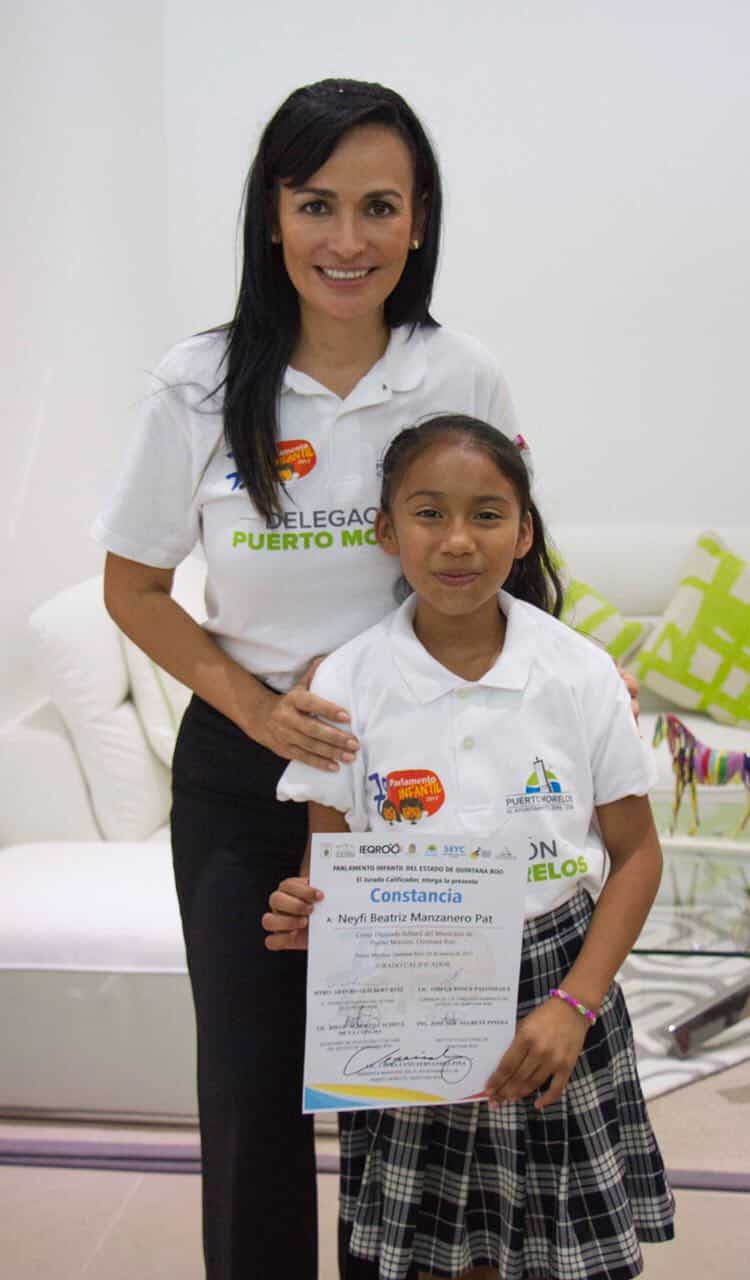 Elige Puerto Morelos a representantes del 7° Parlamento Infantil 2017