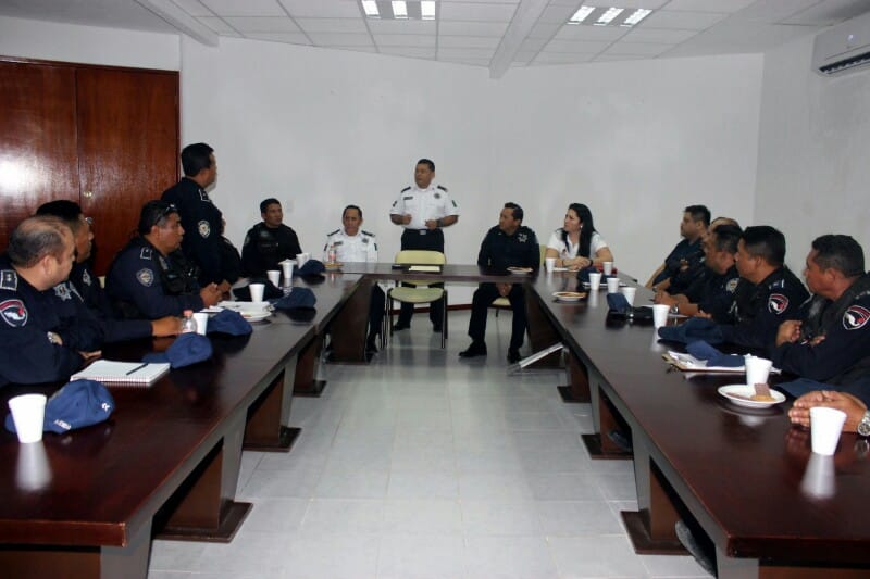Afina Secretario de Seguridad Pública de Q. Roo estrategia operativa policial