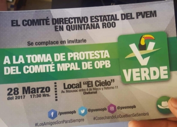 En lo oscuro, preparada la unción de Radilla como dirigente del PVEM en OPB