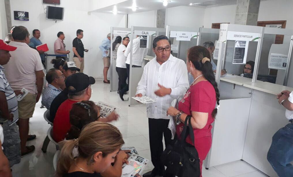 Gran respuesta ciudadana en los municipios de Quintana Roo para entrega de placas 2017