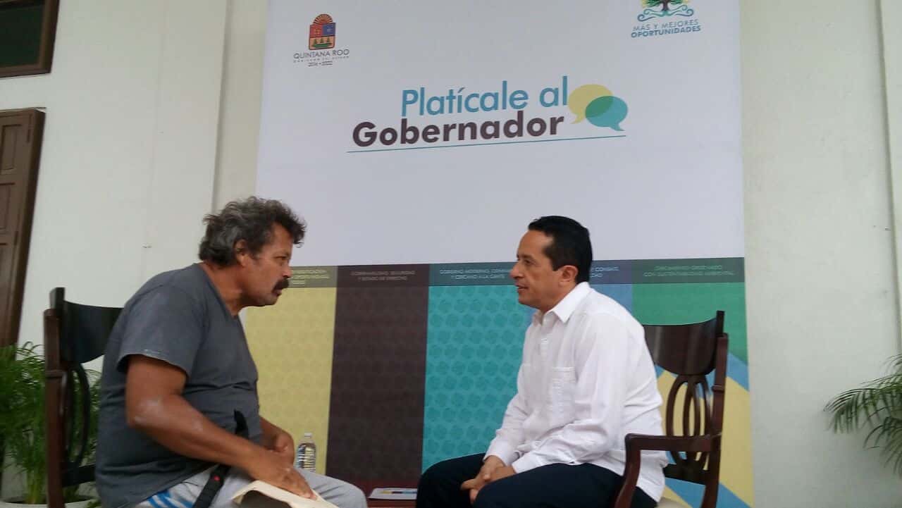 Encabeza Carlos Joaquín primera audiencia pública, Platícale al Gobernador