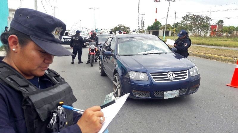 Operativos constantes de la SSP para prevención de accidentes y delitos