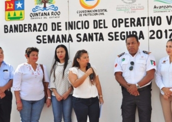 Romy Dzul, pone en marcha operativo de Semana Santa en Tulum