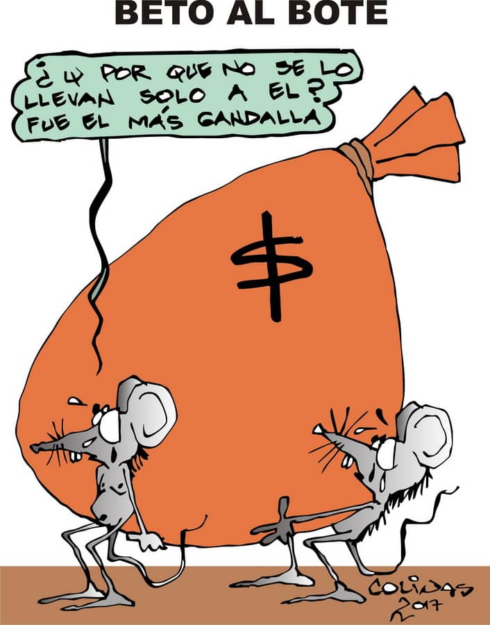 COLINAS: Beto al bote