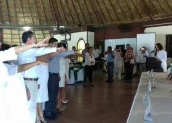Rinde protesta nueva directiva de la AMPI Costa Maya