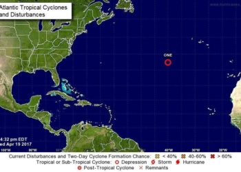 Monitorea protección civil estatal depresión subtropical