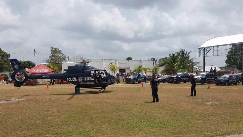 Policía Federal da sorpresivo regalo a niños y mamitas de Chancaj Veracruz