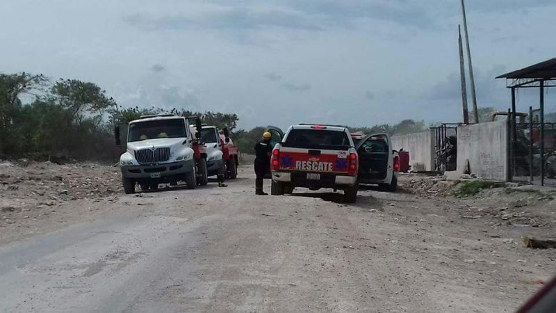 Falso reporte de incendio en basurero de Chetumal