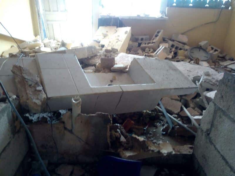 Explosión deja cuantiosas pérdidas en daños materiales