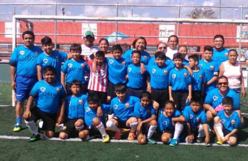 Fovissste Jr. lleva delantera en torneo infantil de futbol