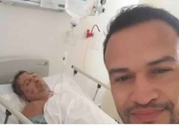 Viralizan fotografía del ruso en el hospital de Cancún