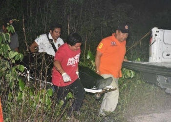 Aparatoso accidente deja saldo de un muerto en el tramo Zafa Rancho – José María Morelos