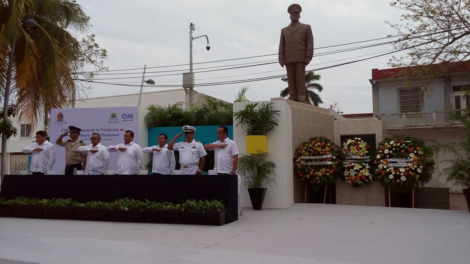 Conmemoran 119 aniversario de la Fundación de Payo Obispo, hoy Chetumal