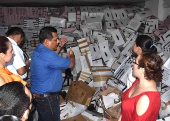 Inicia mecanismo para la destrucción de documentación electoral y estudio del voto nulo