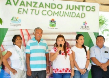 Atiende Romi Dzul necesidades de Punta Allen en intensa gira de trabajo