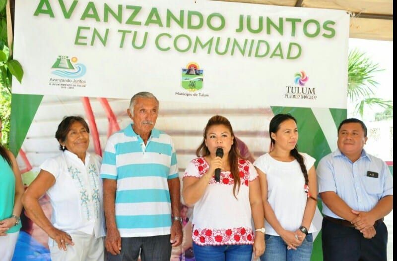 Atiende Romi Dzul necesidades de Punta Allen en intensa gira de trabajo