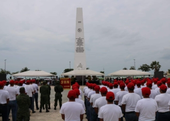 Rinden Protesta de Bandera nuevos Soldados del Servicio Militar Nacional
