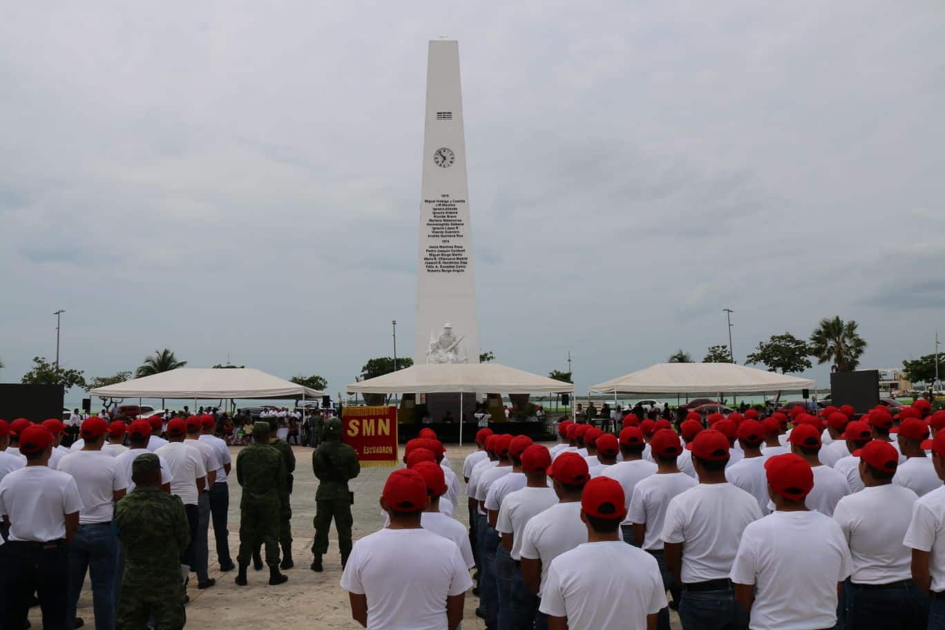Rinden Protesta de Bandera nuevos Soldados del Servicio Militar Nacional