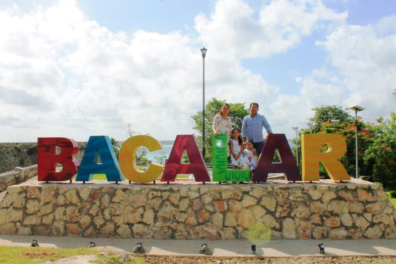 Mueven parador fotográfico de Bacalar para seguridad de sus visitantes
