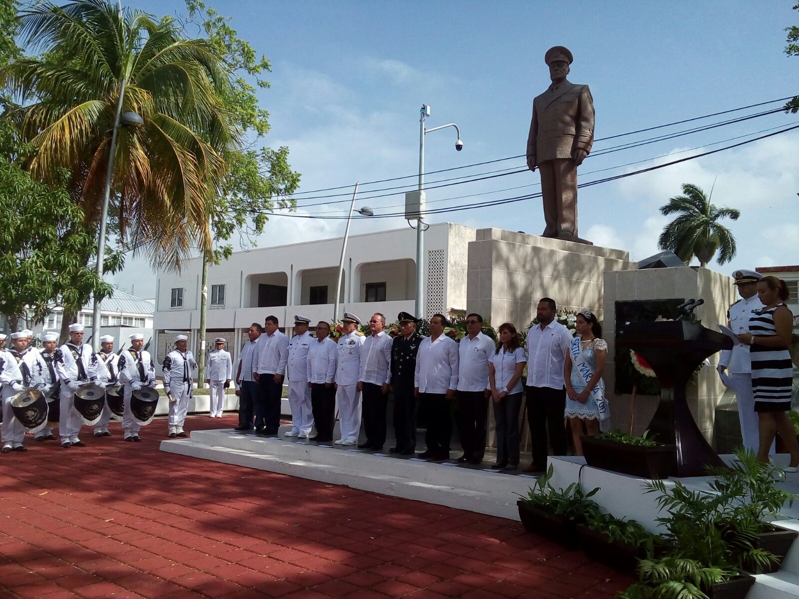 Conmemoran en Chetumal 75 Aniversario de la Marina Mexicana