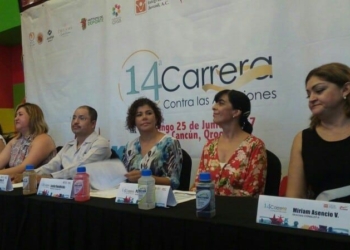 Anuncia Leslie Hendriks, 14 Carrera Contra las Adicciones