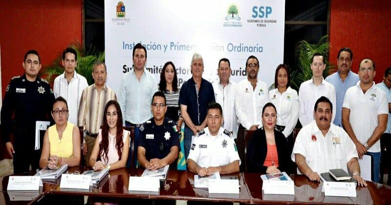 Instalan Subcomité Sectorial de Seguridad Pública