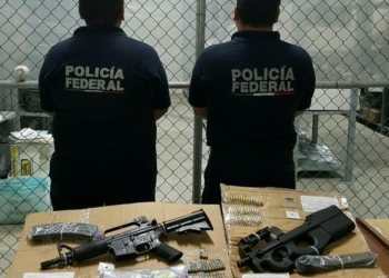Policía Federal libera a una víctima de secuestro detiene a sujeto armado y asegura auto con armas en Cancún, Quintana Roo