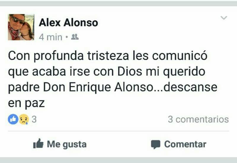 Lamentable noticia, “Chiricuto” ya se nos adelantó en el camino