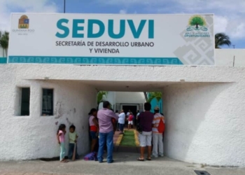 Colonos se manifiestan en Seduvi para conocer la situación jurídica de sus predios