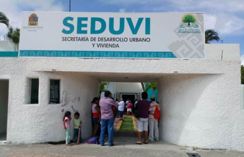 Colonos se manifiestan en Seduvi para conocer la situación jurídica de sus predios