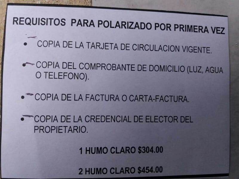 Ciudadanos tachan de excesivo el incremento al permiso de polarizado
