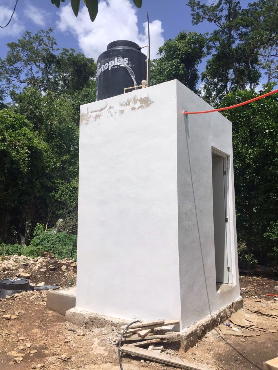 Casi listo Sistema de Saneamiento en San Antonio Nuevo
