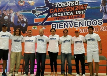 Inauguran el Tercer Torneo Internacional Cancún Pachuca-UFD 2017