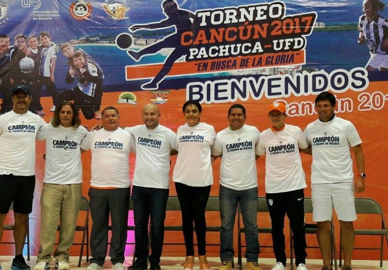 Inauguran el Tercer Torneo Internacional Cancún Pachuca-UFD 2017